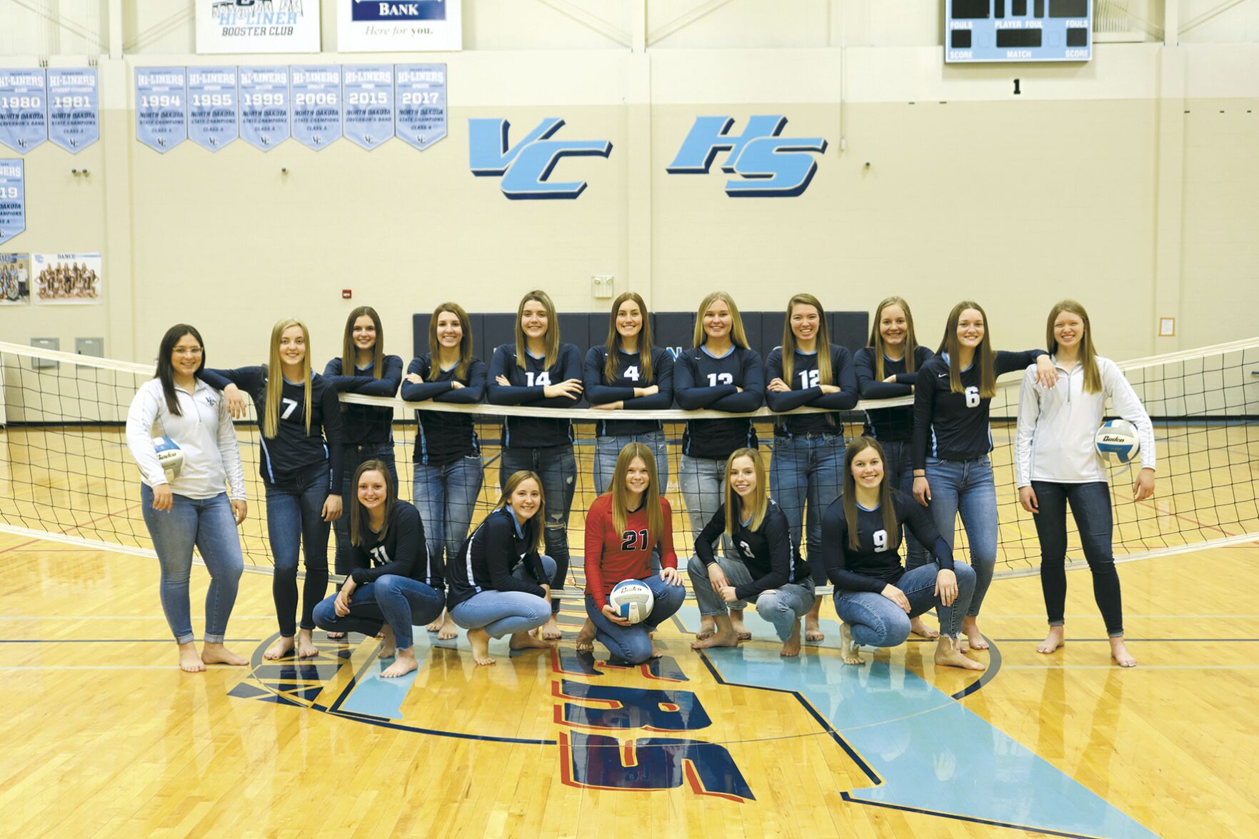 VCHS Volleyball Team
